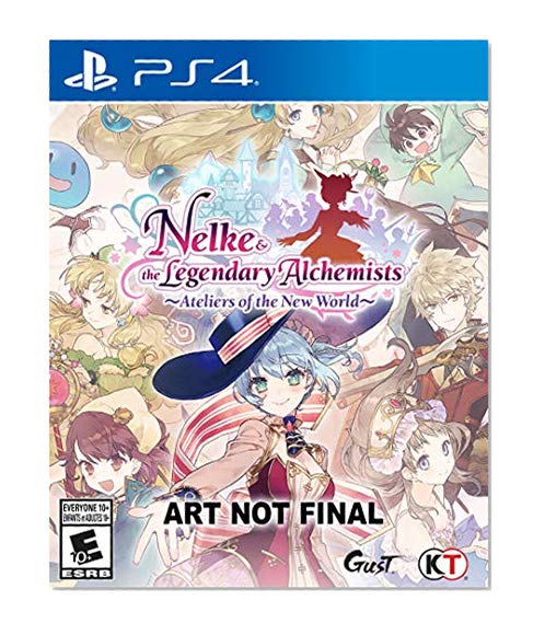 Book Cover Nelke & The Legendary Alchemists: Ateliers of The New World - PlayStation 4