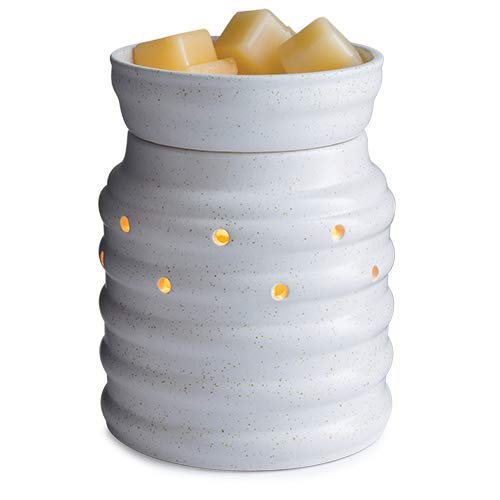CANDLE WARMERS ETC. Illumination Fragrance Warmer- Light-Up Warmer for Warming Scented Candle Wax Melts and Tarts or Essential Oils to Freshen Room, Farmhouse