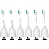Guhiwuk Toothbrush Heads for Philips Sonicare Replacement Heads, Brush Head Compatible with Phillips Sonicare Sonic Electric Toothbrush, 6 Pack