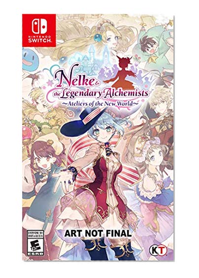 Book Cover Nelke & The Legendary Alchemists: Ateliers of The New World - Nintendo Switch