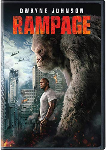 Book Cover RAMPAGE (DVD,2018) Action Adventure Fantasy