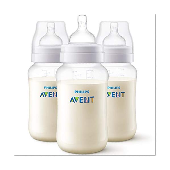 Philips Avent SCF816/37 Lot de 3 Biberons Anti-colic 330 ml - 3 Mois+