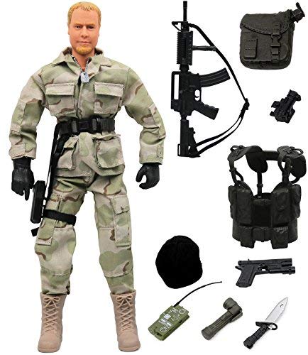 Book Cover Click N' Play CNP30411 Military Ranger Swat Unit Action 12