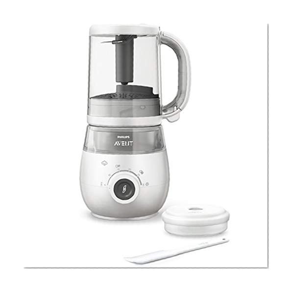 Philips SCF883/01
Robot cuiseur-mixeur 4-
en-1 pour bébé + livret de recettes + bol de rangement 120ml