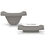 Kalencom Potette Plus Collapsible Reusable Liner for Home Use with The 2-in-1 Potette Plus Potty (Sold Separately) (Gray)