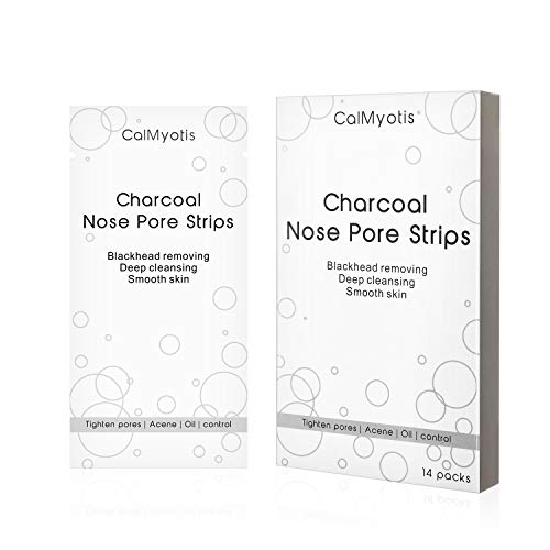 Pore Strips, Blackhead Remover Charcoal Nose Strips Deep Cleansing 14 Strips