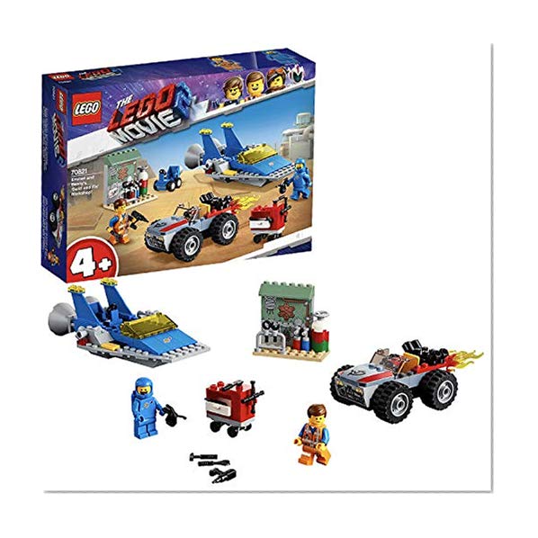 LEGO MOVIE 2 - L’atelier « Construire et réparer » d’Emmet et Benny ! - 70821 - Jeu de construction