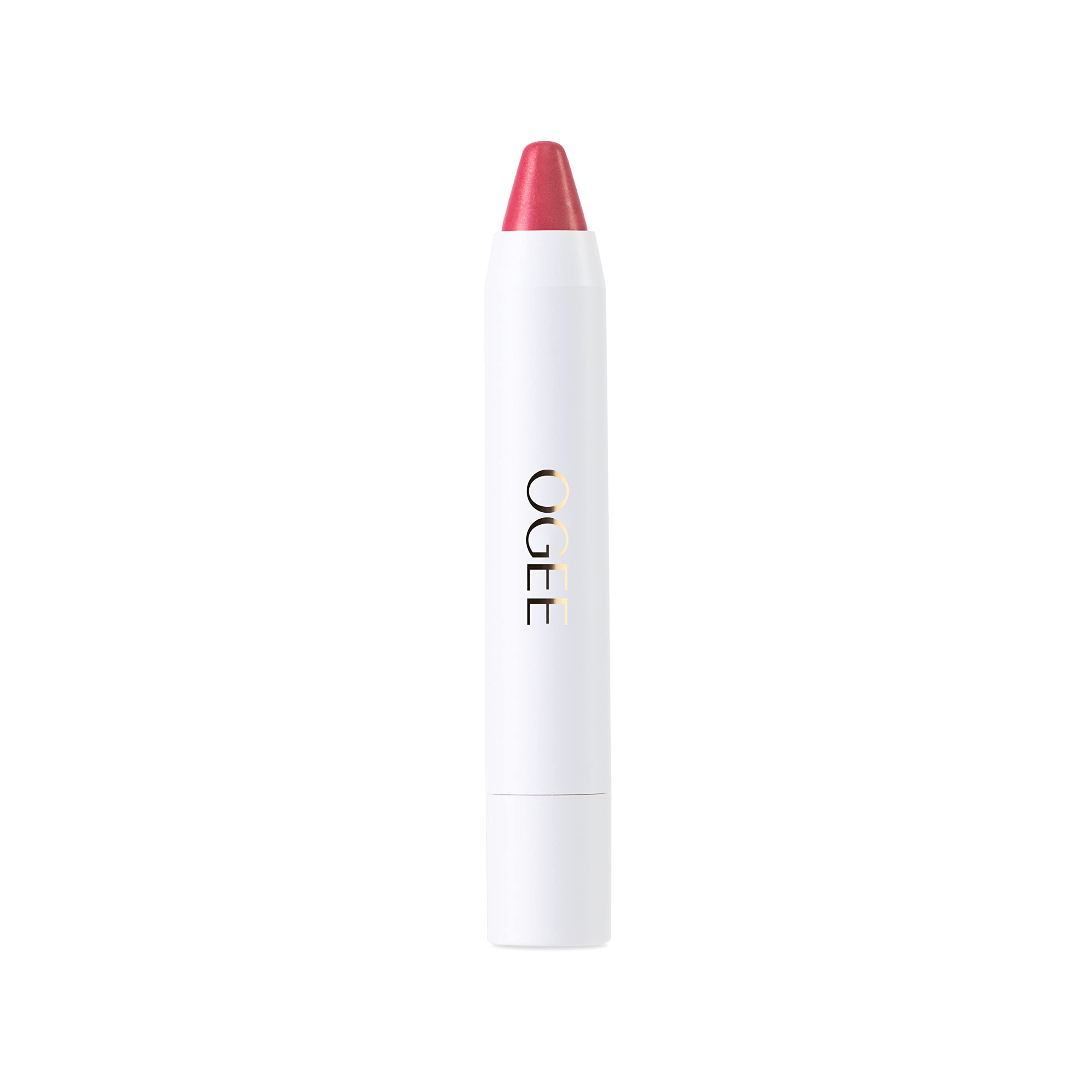 Book Cover Ogee Tinted Sculpted Lip Oil - Made with 100% Organic Coconut Oil, Jojoba Oil, and Vitamin E - Best as Lip Balm, Lip Color or Lip Treatment - CAMELLIA Camellia - Classic Pink