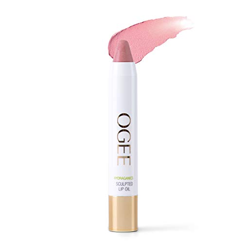 Ogee Tinted Sculpted Lip Oil - Made with 100% Organic Coconut Oil, Jojoba Oil, and Vitamin E - Best as Lip Balm, Lip Color or Lip Treatment - MAGNOLIA