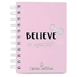 Cupcakes & Kisses Fitness Journal I Planner & Organizer for 200 Workouts I Undated Gym Log Book I Personal Diet Diary I Health Exercise & Meal Tracker