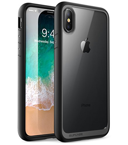 SUPCASE [Unicorn Beetle Style] Case for Iphone XS Max, Premium Hybrid Protective Clear Case for Iphone XS Max 6.5 Inch 2018 Release (Black)