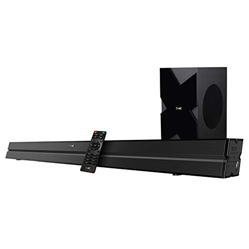 boAt AAVANTE Bar 1500 Wireless Bluetooth Soundbar Speaker with Subwoofer and HDMI ARC (Black)