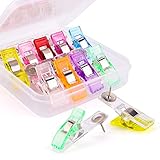 Yalis Push Pin Clips 9 Pcs Colorful Pins Clips Creative Paper Clips with Pins for Cork Board and Photo Wall No Holes for The Paper Chrstmas Pendant Decoration Tools (9 Multicolors)