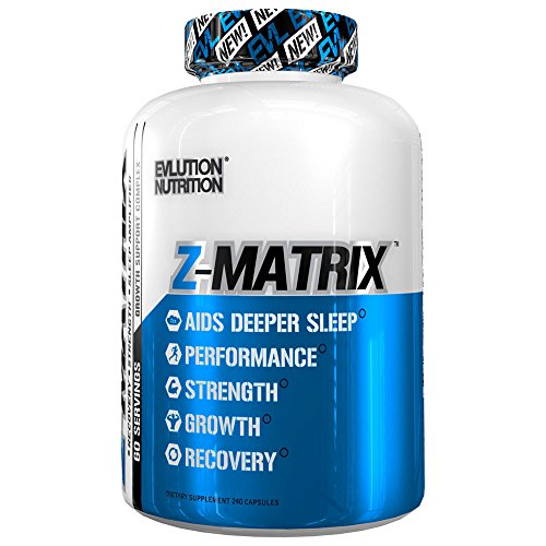 Evlution Nutrition Z Matrix Nighttime Recovery and Sleep Support (60 Servings)