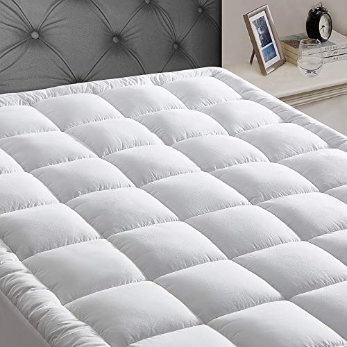 Book Cover Full Mattress Pad Cover Stretches up 8-21