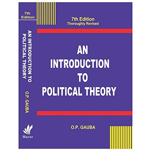 Book Cover An Introduction to Political Theory