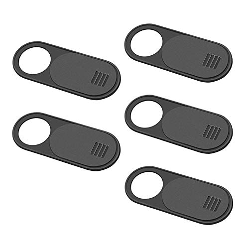 Trobing Webcam Cover 5 Pack, Laptop Camera Cover Slide for Computer Tablet Phone MacBook Mini/Air Pro iPhone iMac Echo Show Spot iPad Video Camera Desktop, Super Slim Privacy Protector