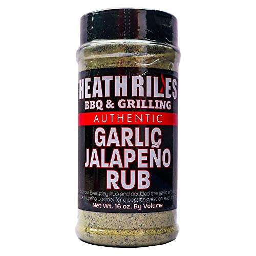 Heath Riles BBQ Barbecue Spices Garlic Jalapeno Rub