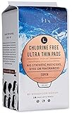 L. Organic Cotton & Chlorine-Free Pads, Super Absorbency with Ultra Thin Design, 56 Count
