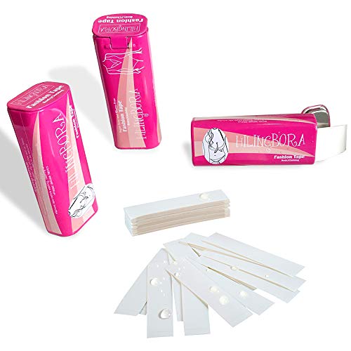 HILINGBORA Beauty Tape Medical Quality Double Sided For Body 3 tin x 30 strips