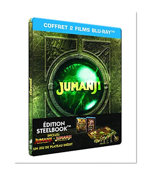 Jumanji : Bienvenue dans la jungle [SteelBook - Blu-ray + Jeu de plateau]
