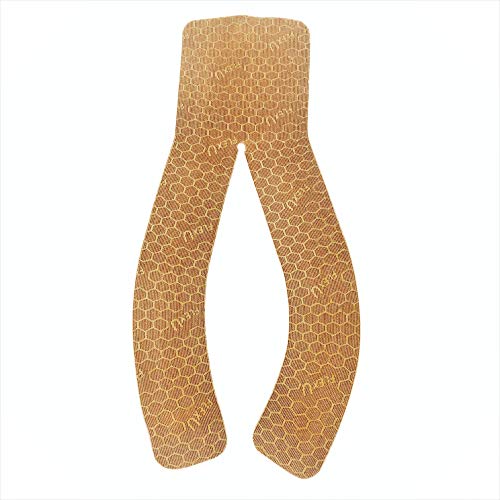FlexU - Supreme Kinesiology Tape with A Free eBook. Pre-Cut, 2 Roll Pack,Y Shape Beige.