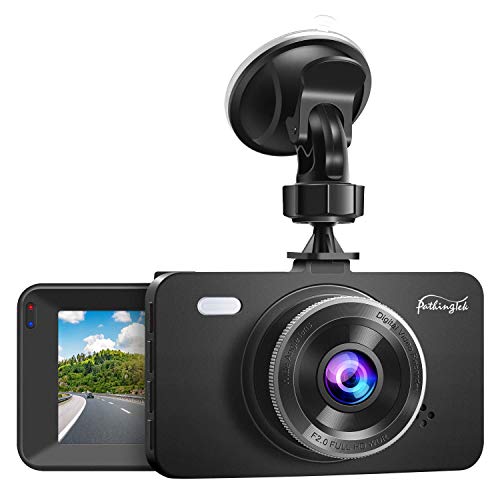 Book Cover Pathinglek Dash Cam 1080P DVR Dashboard Camera Car Driving Recorder 3 Inch Driving Camera LCD Screen, 170Â°Wide Angle, WDR, G-Sensor, Loop Recording, Parking Monitor, Motion Detection