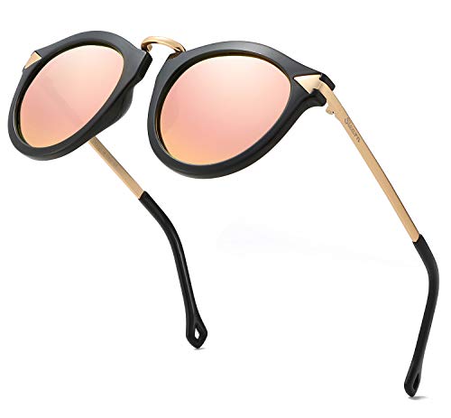 SLearn Oversized Sunglasses Cateye 100% UV Protection Polarized for Women SL0N002