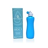 Happy Bottom Washer a Portable Bidet - You'll Feel So Clean. Handheld Portable Bidet Peri Bottle for Home or Travel. Eco Friendly, Sanitary, and Natural. by The Happy Brand Company
