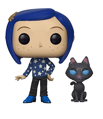 Funko 32811 Pop Movies Coraline with Cat Buddy Collectible Figure, Multicolor, Standard