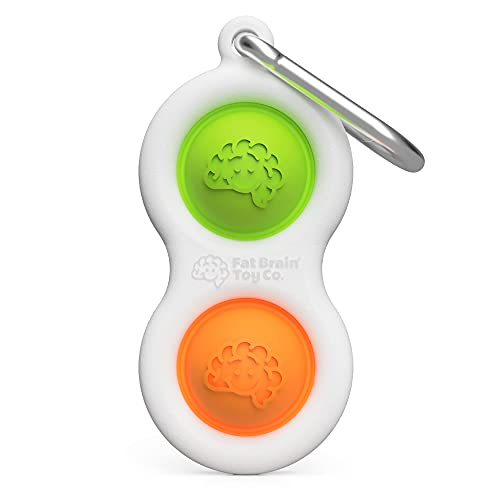 Fat Brain Toys Simpl Dimpl - Orange/Lime Office & Desk Toys for Ages 3 to 12