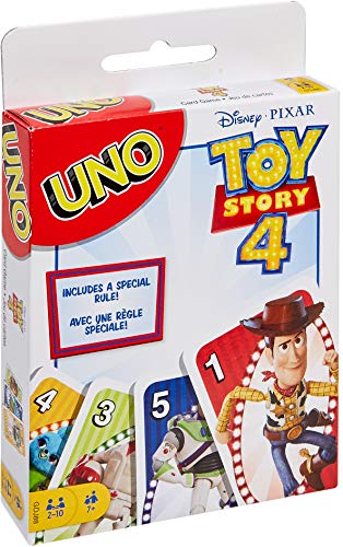Book Cover UNO Featuring Disney Pixar Toy Story 4 -Kids and Family Card Game