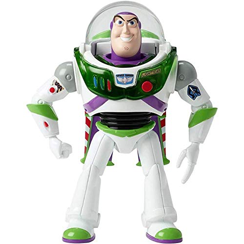 Book Cover Disney GGB24 Pixar Toy Story 4 Blast-Off Buzz Lightyear Figure, with Lights, Phrases and Sounds for Authentic Action Play, Movie-Inspired Scale, Multicoloured