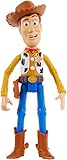Disney Pixar Toy Story 4 True Talkers Woody Figure, 9.2 in Posable, Talking Character Figure with Authentic Movie-Inspired Look and 15+ Phrases, Gift for Kids 3 Years and Older