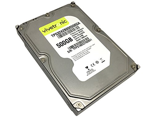 Book Cover Generic 500GB 8MB Cache 5900RPM SATA 3Gb/s 3.5in Internal Desktop Hard Drive (Renewed)