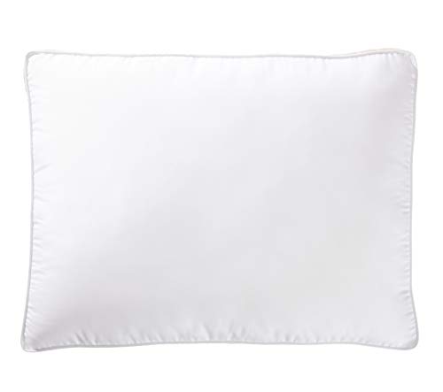 Amazon Basics Down-Alternative Gusseted Pillows with Microfiber Shell - Pack of 2, King