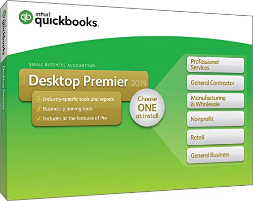 Book Cover [Old Version] QuickBooks Desktop Premier 2019 [PC Disc]