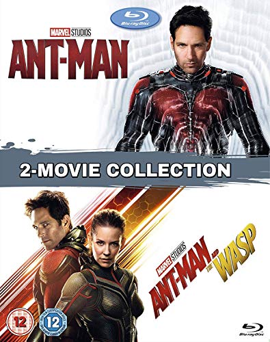 Book Cover Ant-Man and Ant-Man and the Wasp Double Pack (Blu-Ray)