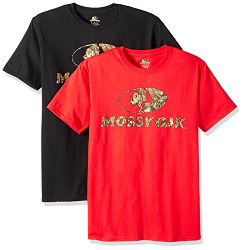 Mossy Oak Men's Short Sleeve Graphic T-Shirts (2 Pack)