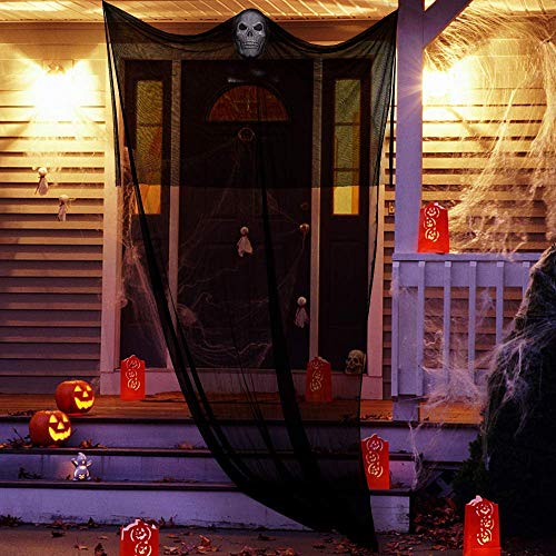 Halloween-Hanging-Ghost-Skeleton-Decorations, 10.82 feet Long, Big Flying Decorations for Yard Outdoor Indoor