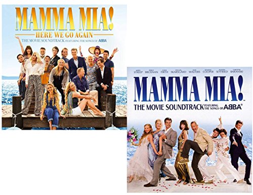 Book Cover Mamma Mia! Here We Go Again - Mamma Mia! - Complete 2 Movie Soundtrack Bundling CD