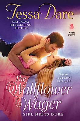 Book Cover The Wallflower Wager: Girl Meets Duke