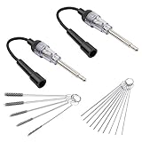 Morange in-Line Spark Plug Engine Ignition Tester with Carb Carburetor Cleaner Kit, 6-12V Pick Up Coil Armature Diagnostic Detector Tool for Automotive Car Lawnmower Internal External Engine