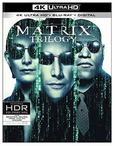 Book Cover Matrix Trilogy, The (UHD/BD) [Blu-ray]