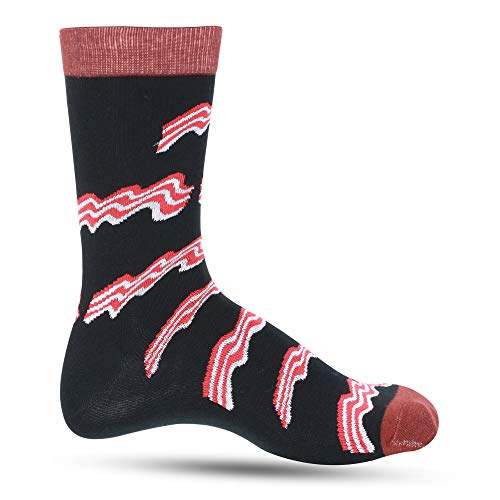 Luther Pike Seattle Funny Socks For men: Funky mens dress socks, crazy socks, fun socks