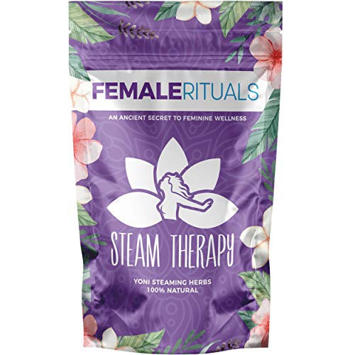 Female Rituals Steam Therapy (4 Ounce) Yoni Steaming Herbs Natural V Steam Yoni Steam Detox Kit