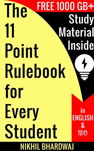 Book Cover The 11 Point Rulebook For Engineering Student (Advanced GATE & ESE Preparation 1)