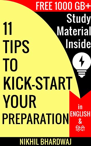 Book Cover 11 Tips to Kick Start Your Preparation (Advanced GATE & ESE Preparation Book 2)