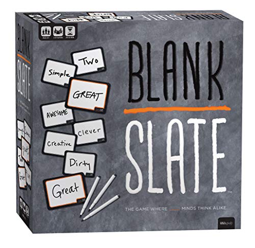Book Cover BLANK SLATE™ - The Game Where Great Minds Think Alike | Fun Family Friendly Word Association Party Game, 3 to 8 players