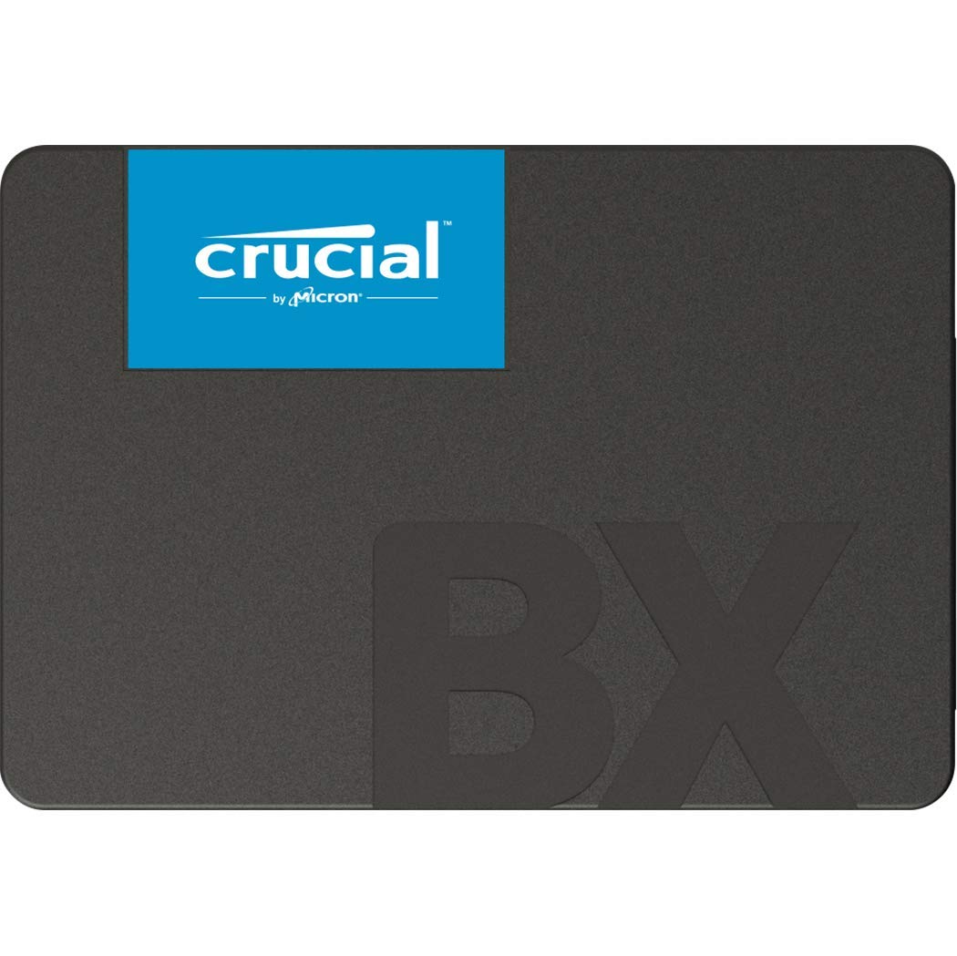 Book Cover Crucial BX500 240GB 3D NAND SATA 2.5-Inch Internal SSD, up to 540MB/s - CT240BX500SSD1Z Black/Blue